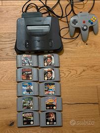 Nintendo 64 con giochi compresi