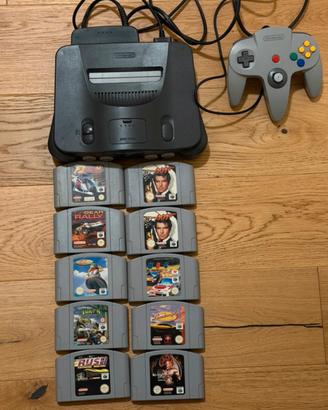 Nintendo 64 con giochi compresi