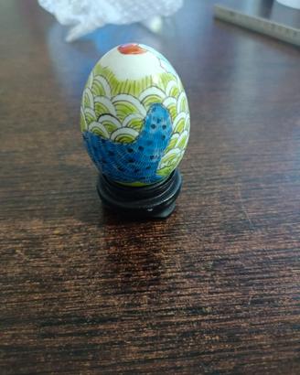 uovo stile faberge  disegno animali 7cm