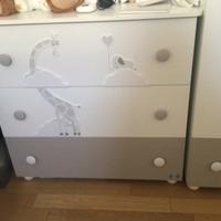 Cameretta savana pali bambini