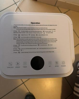 Deumificatore 12 litri