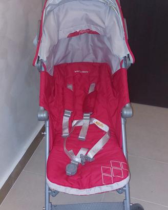 Passeggino Maclaren techno xt rosso