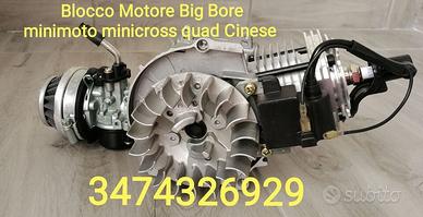 BLOCCO MOTORE BIG BORE 7 TV minimoto