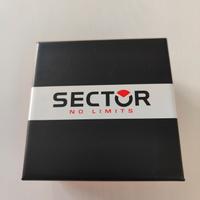 Bracciale Sector in pelle, legno, acciaio - Nuovo