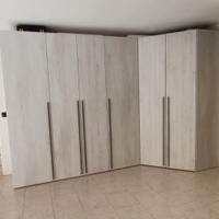 Armadio angolare con Cabina 