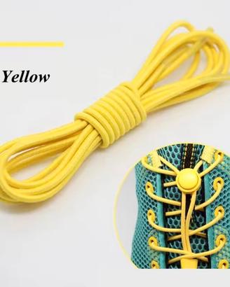 Lacci Elastici
YELLOW Scarpe senza stringhe