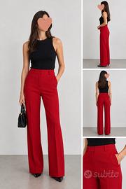 Pantalone Zara rosso