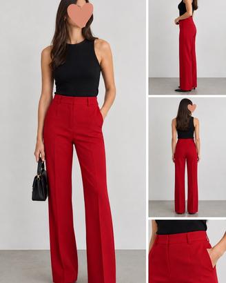 Pantalone Zara rosso