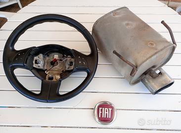 Volante+Silenziatore Marmitta e Terminale+Fregio P