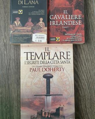 Tre libri "Il templare", ecc