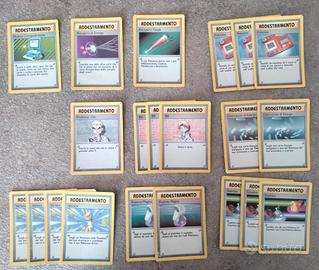 Carte Pokemon set base comuni (Addestramento)