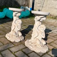 Coppia statue in cemento