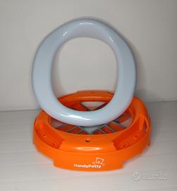 Vasino- Riduttore portatile Handy Potty- arancione