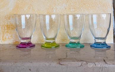 Set 4 bicchieri