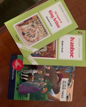 3 libri in lingua inglese
