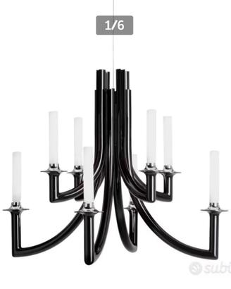 Lampadario Kartell Kan nero