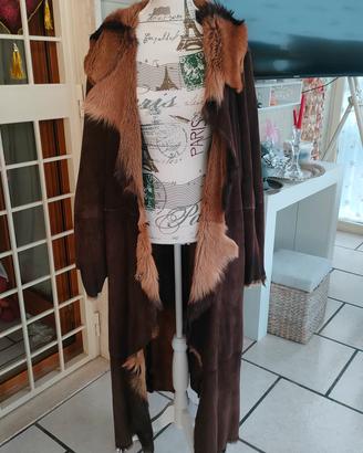 cappotto pelliccia reversibile 