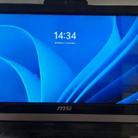 PC all One MSI 22 pollici full hd Windows 11.