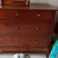 como' antico in legno 