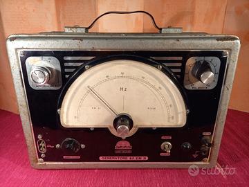 Raro Generatore BF a valvole anni 50 EM-31 UNAOHM