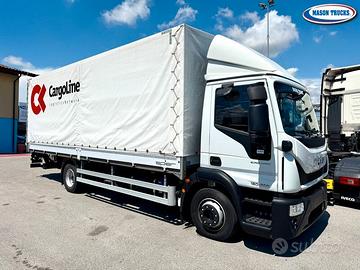 EUROCARGO 120-220 centina + sponda, km 110.000