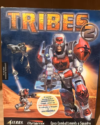 Tribes 2 big box pc gioco vintage