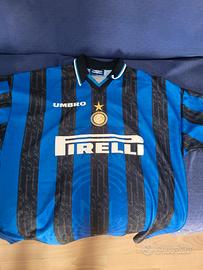 Maglia Inter Home 96/97 Djorkaeff Umbro Vintage