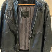Giacca da moto in pelle