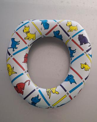 Riduttore WC imbottito per bambini