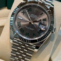 Rolex Dj 126334 Nuovo 02.26 Wimbledon 41mm Jubilee