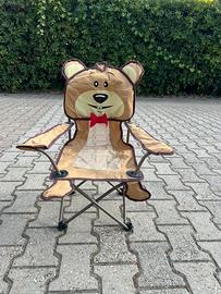 Sedia campeggio bambini