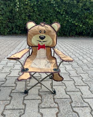 Sedia campeggio bambini