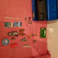 SET: cassetta + attrezzatura da pesca 
