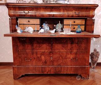 Comò - scrittoio Biedermeier 