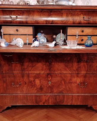 Comò - scrittoio Biedermeier 