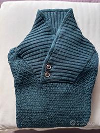 Maglione Uomo Petrolio H&M S