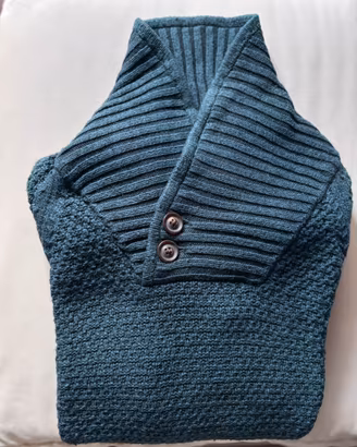 Maglione Uomo Petrolio H&M S