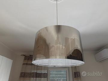 Lampadario coordinato con quadro