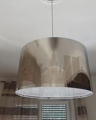 Lampadario coordinato con quadro