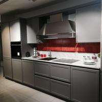 Cucina Snaidero Frame laccata platino  cm. 363