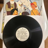 Lp  33 giri Heidi prima parte. Promo label bianca