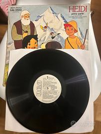 Lp  33 giri Heidi prima parte. Promo label bianca