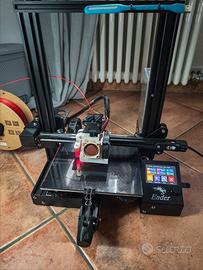 Stampante 3D Ender 3 Pro moddata