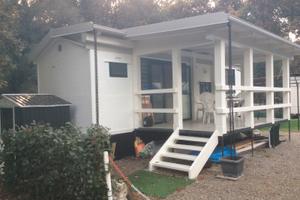 Casa mobile con veranda