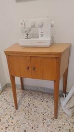 Tavolino mobiletto vintage Necchi Mod. 200
