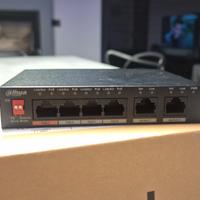 switch poe dahua 4 porte +2 gigabit