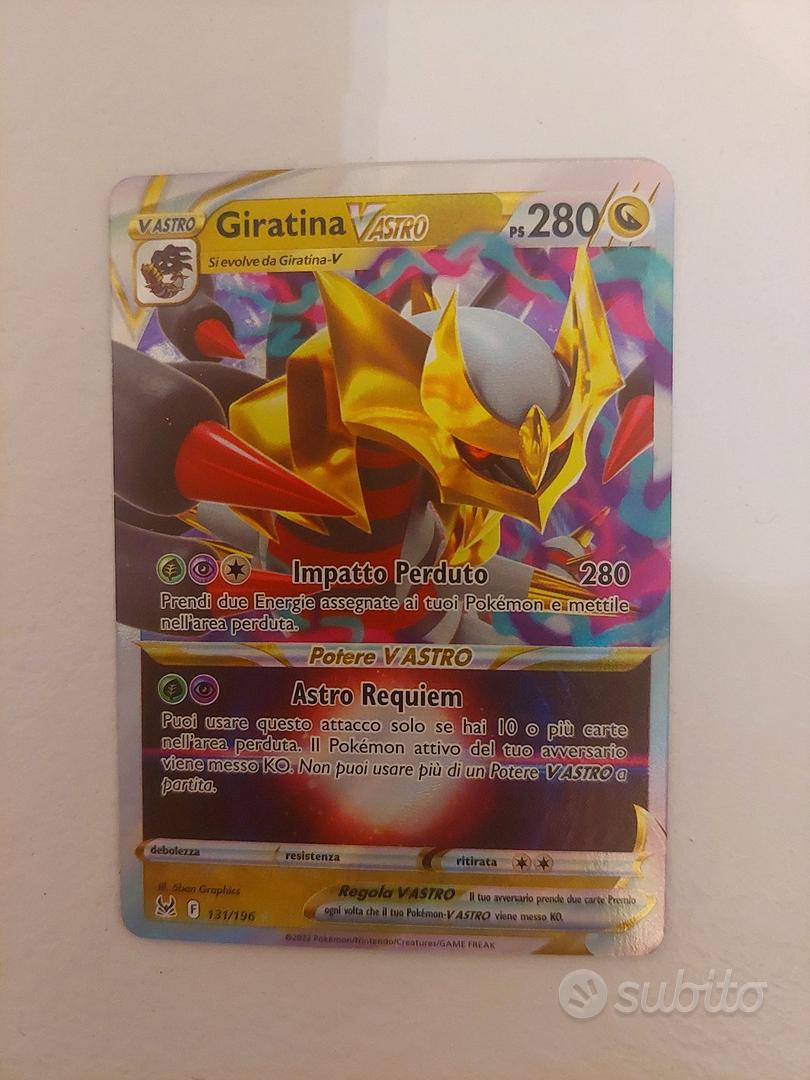 Lote Pokémon 50 Cartas + Giratina-V-ASTRO + Brinde em Promoção na