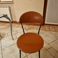 Set 4 sedie cuoio Tonietta  Zanotta
