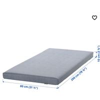 Materasso Ikea memory foam