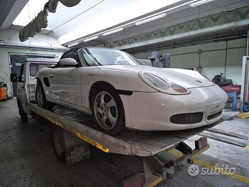 Porsche Boxster 2001 NO MOTORE Demolita - Ricambi